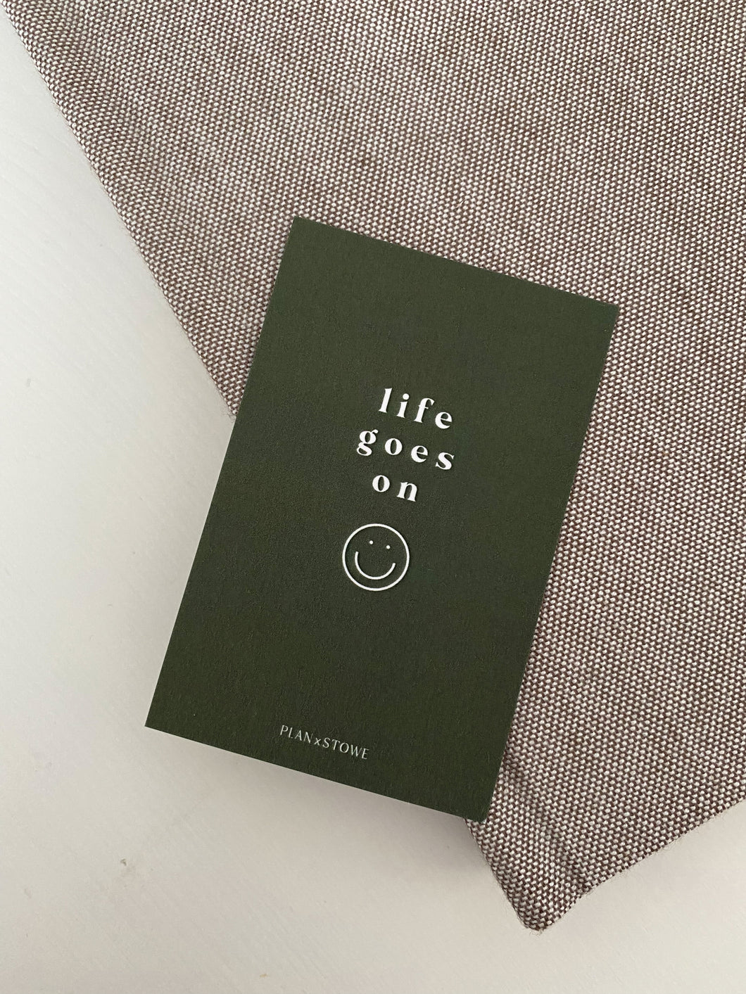 Journaling Card | LIFE GOES ON