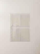 Load image into Gallery viewer, A5 | Clear Card Holder Dashboard | 4 Pockets
