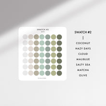 Load image into Gallery viewer, Transparent Sticker Sheet | SWATCH DOTS
